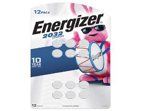 Paquete De 12 Baterias Litio Energizer 3 Voltios,(10 Años)