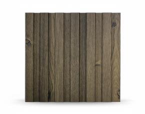 Panel 3D Estructural Pvc P/Pared/Cielo Uv 200Mmx2.90Mts Madera Cafe, Cubre 0.58 Mt2\R\R(Caja 1...