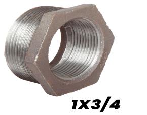 Bushing Hexagonal Galvanizado 1X3/4\