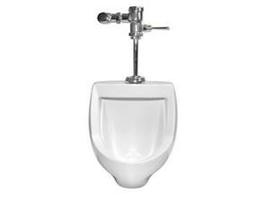 Urinario  Con Fluxometro Misisipi Equiv. Wahsbrook Equipado De 3.8 Lts En Blanco