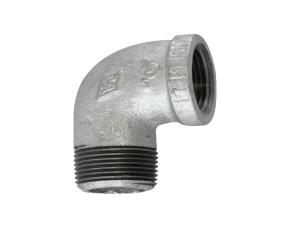 Codo Niple Galvanizado 3/8\