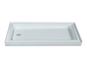 BASE DE DUCHA BT018 RECTANGULAR IZQ. 1.37MX.73MX0.17M