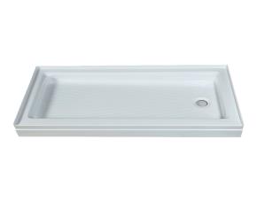 Base De Ducha Bt018 Rectangular Der. 1.37Mx.73Mx0.17M