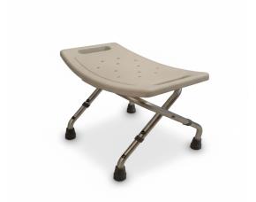 Silla Medica Para Baño  De Aluminio, 3 Niveles De Altura, Antideslizante