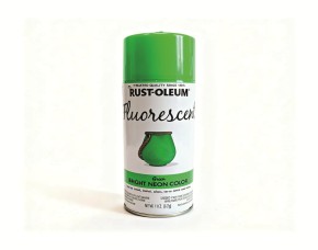 Pintura Spray Fluorescente Verde 11 Oz, Inter/Exter, Rust-Oleum