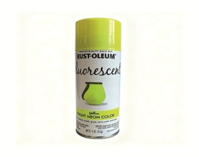 Pintura Spray Fluorescente Amarillo 11 Oz, Inter/Exter, Rust-Oleum