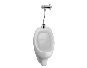 Urinario C/Llave De Boton Quadra Equipado De 3.8Lts En Blanco