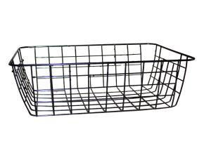 Canasta Metalica De Alambre, Negra 9 7/8X10 1/4X7\