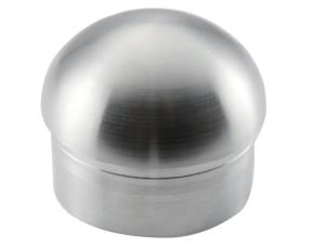 Tapon Final Domo Acer Inox Cepillado 304, 42.4Mm