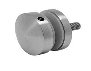 Sujetador Redondo De Inox 316 Marino C/Tornillo M6 P/Vidrio