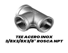 Tee Acero Inoxidable 3/8X3/8X3/8\