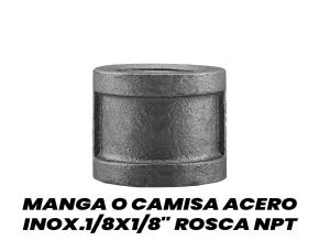 Manga O Camisa Acero Inoxidable 1/8X1/8\