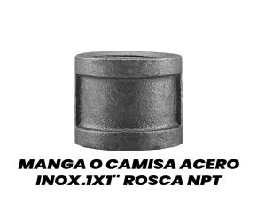 Manga O Camisa Acero Inoxidable 1X1\