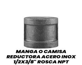 Manga O Camisa Reductora Acero Inoxidable 1/2X3/8\