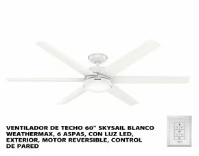 Ventilador De Techo 60\