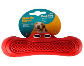 Juguete Para Perros De Caucho Natural 16*5*6 Cm, Rojo