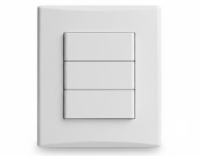 Interruptor 10A Triple Blanco 110V-250V