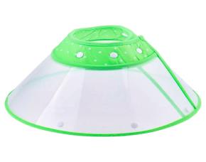 Collarin Protector Para Mascota Verde, Talla \