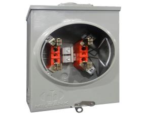 BASE PARA CONTADOR MONOFASICO  MILBANK 125 A