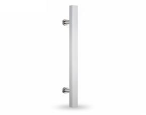 Juego Manilla Rectangular Inoxidable 316 Marino Satin 32\