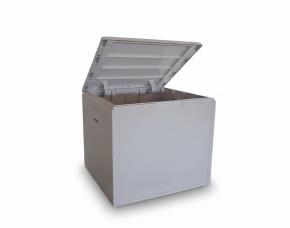 Baul (Cajon)  Baru 100 Lts (27 Galones) Gris Hielo