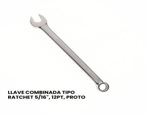 LLAVE COMBINADA 5/16\