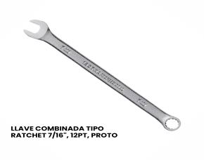 LLAVE COMBINADA 7/16\