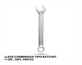 LLAVE COMBINADA 1-1/8\