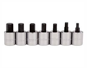 SET 7 PZS DADOS CORTOS HEXAGONALES (ALLEN)  3/8\