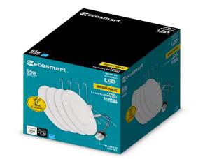 Paq. 4 Lampara Led 6\