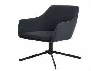 Silla Tapizada Negra 28.35\