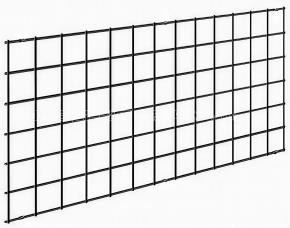 Panel Metalico Negro 36\
