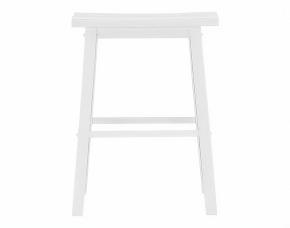 Banco D/Madera Blanco Sin Respaldo P/Comedor-Barra, Stylewell.