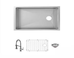 Lavatrasto Acero Inox Calibre 18, 27\