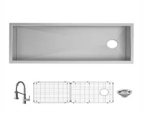 Lavatrasto De Cocina Acero Inox 45\