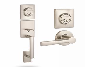 Cerradura Kwikset Para Entrada Principal Acabado 15-Niquel Satinado Cilindro Sencillo