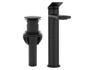 GRIFO PICO ALTO PFISTER SENA NEGRO MATE