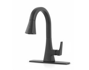 Grifo Para Cocina Negro Mate  Pfister Admiral Pico Alto  1.8Gpm