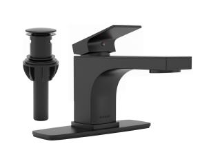 GRIFO PARA LAVAMANOS NEGRO MATE  PFISTER  ADMIRAL  1.2GPM