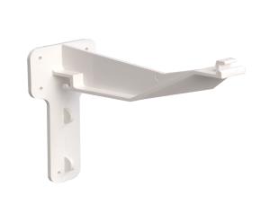 Soporte Oculto Canal De Agua Clasica Pvc Blanco Pecho Paloma