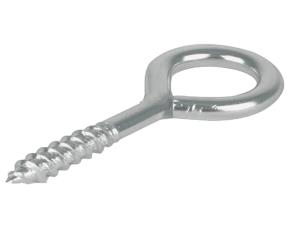 Tornillo Tirafondo C/Ojo 1/4\