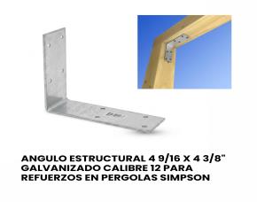 ANGULO ESTRUCTURAL 4 9/16 X 4 3/8\