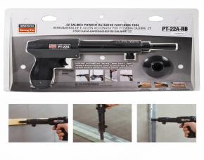 PISTOLA CAL.22 PARA FULMINANTE CALIBRE .22 SIMPSON USO FIJAR/MADERA AL CONCRETO,CAJAS ELECTRICAS ETC