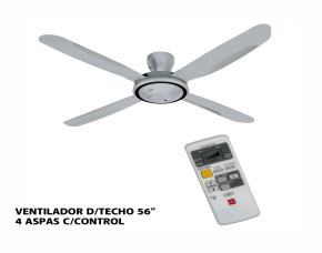Ventilador D/Techo 56\