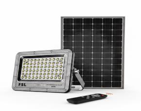 Reflector Led 50W 3000K/4000K/6500K, 800Lm Ip65 Con Panel Solar