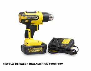 Pistola De Calor Inalambrica 300W/20V