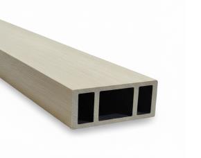 Vigueta De Madera Plastica Estructural 2 3/4X4 3/4X9.5 Sand White
