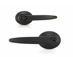 Cerradura Manija Tubular Entrada Dover Negro Us19