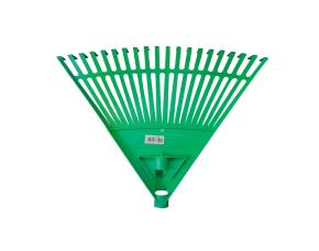 Rastrillo Plastico S/Mango De 20 Dientes Verde
