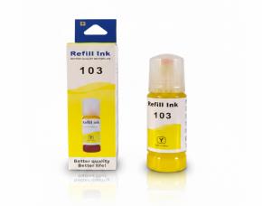 Bote 70-Ml Tinta Yellow Generica Igual A Ur-003-Yellow P.impresora Flujo Continuo Epson,Canon ...